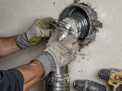 Dryer Vent Hose Installation in Fort Lauderdale