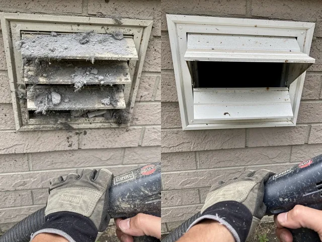 Professional dryer exhaust vent cleaning by Fort Lauderdale Dryer Vent Cleaning in Fort Lauderdale