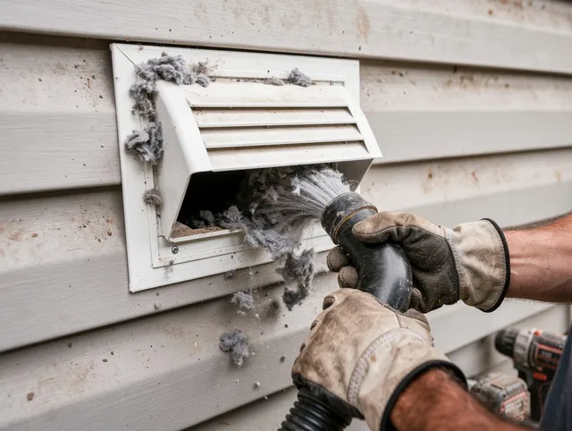Professional dryer vent cleaning by Fort Lauderdale Dryer Vent Cleaning in Fort Lauderdale