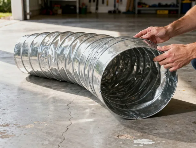 Fort Lauderdale Dryer Vent Cleaning specialist using advanced equipment for thorough duct cleaning in Fort Lauderdale