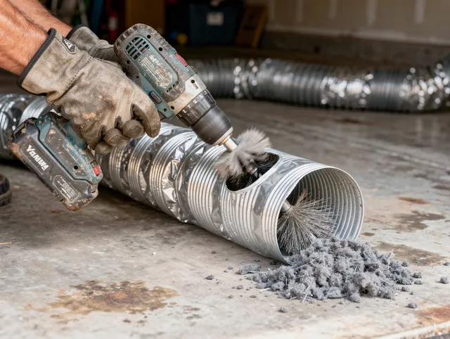 Professional duct cleaning by Fort Lauderdale Dryer Vent Cleaning in Fort Lauderdale