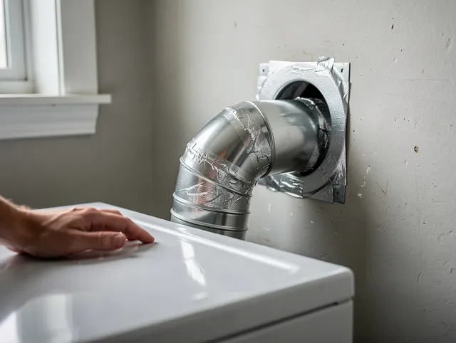 Fort Lauderdale Dryer Vent Cleaning expert performing professional dryer vent repair and installation in Fort Lauderdale