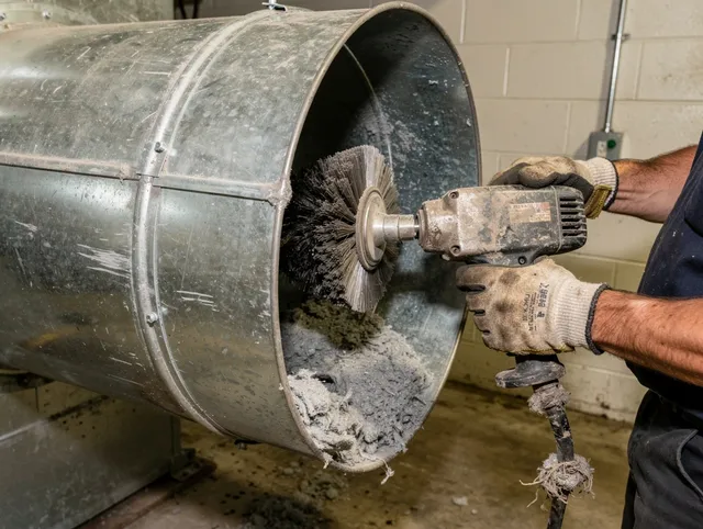 Industrial-grade dryer vent cleaning by Fort Lauderdale Dryer Vent Cleaning in Fort Lauderdale